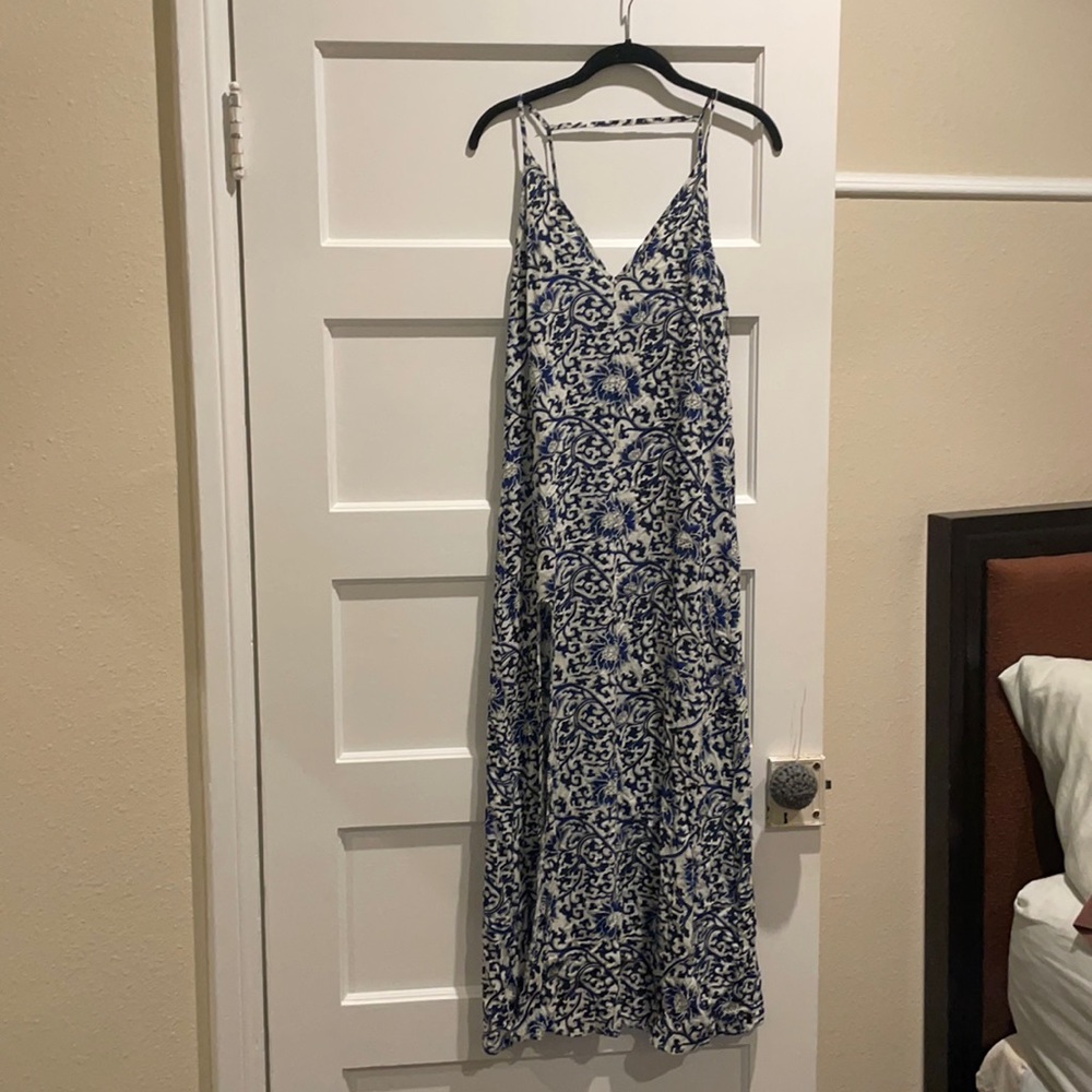 Long Print Dress